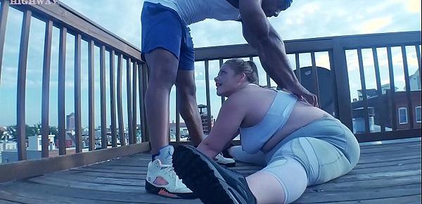  Amaziing The Trainer helps his client Lily Loveles stretch and exercise so she can have sex in more positions